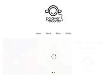 Tablet Screenshot of palaverrecords.com